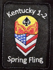 Kentucky 1-2 Spring Fling patch