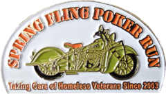 Spring Fling Poker Run pin